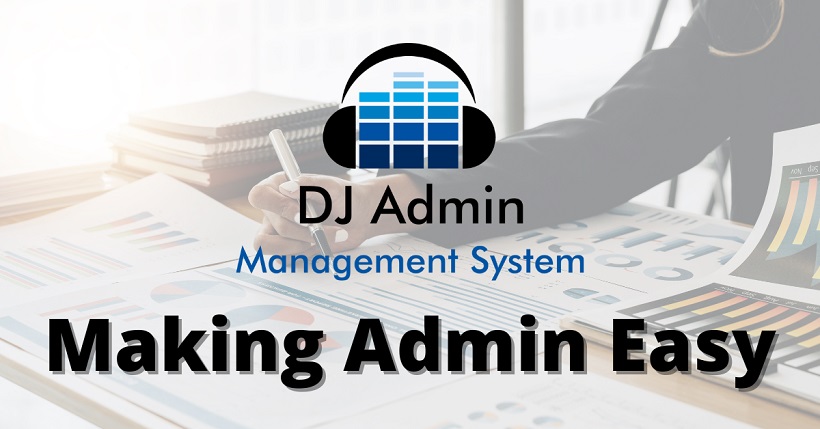 The DJ Admin management system