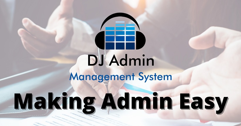 The DJ Admin management system